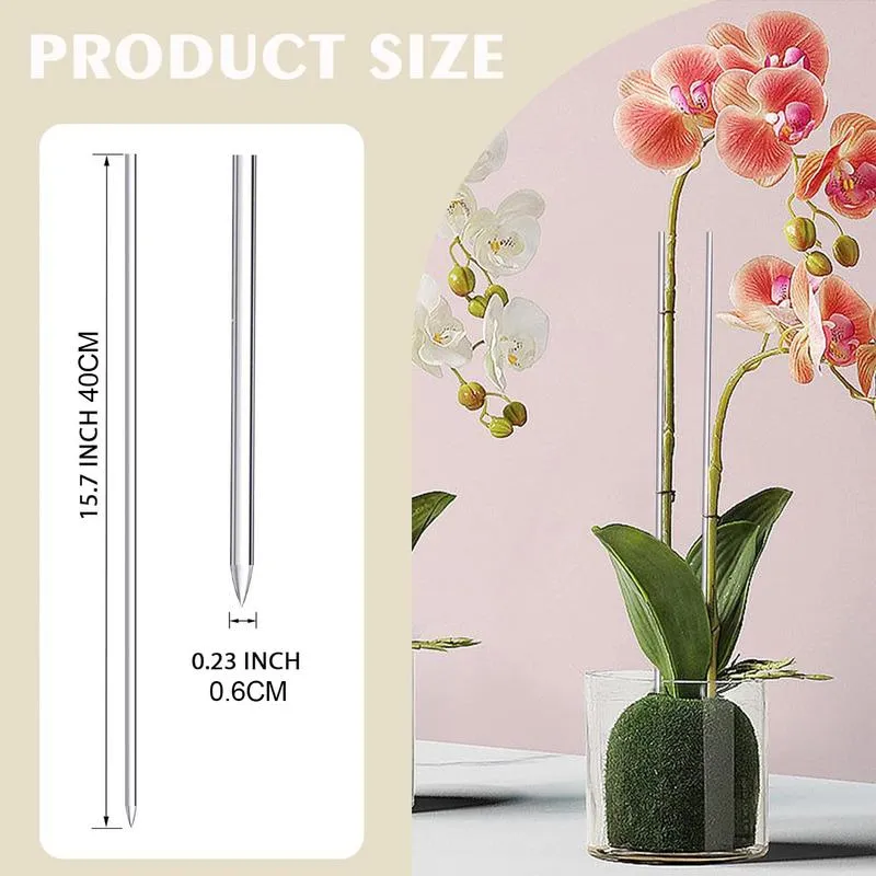 Clear Acrylic Plant Support Stakes Durable Plastic... From Ddmyearth,  $37.37 | DHgate.Com