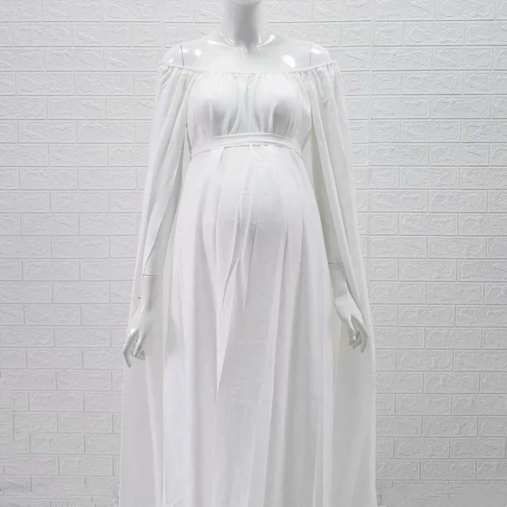 formal maxi dress with sleeves Floral Frill Trim Flounce Sleeve Plunge Maxi Dress