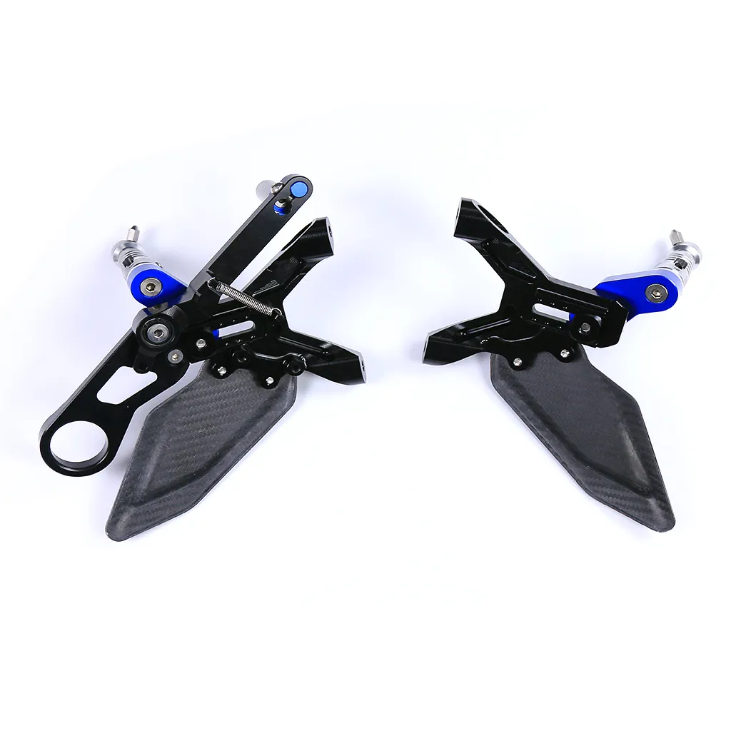 Adjustable Foot PegsCNC Aluminum Footrests Rear Set For BMW