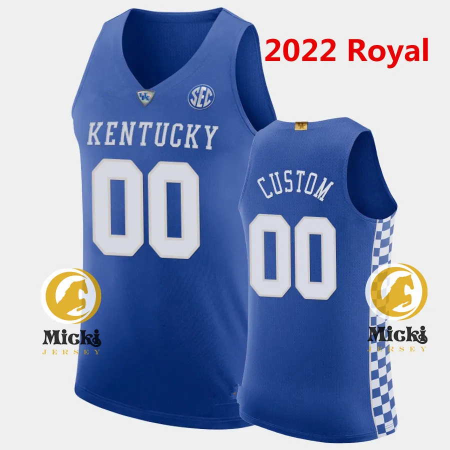 Custom Stitched Kentucky Wildcats Custom Basketball Singlets Custom Stitched Kentucky Wildcats Custom Basketball Singlets