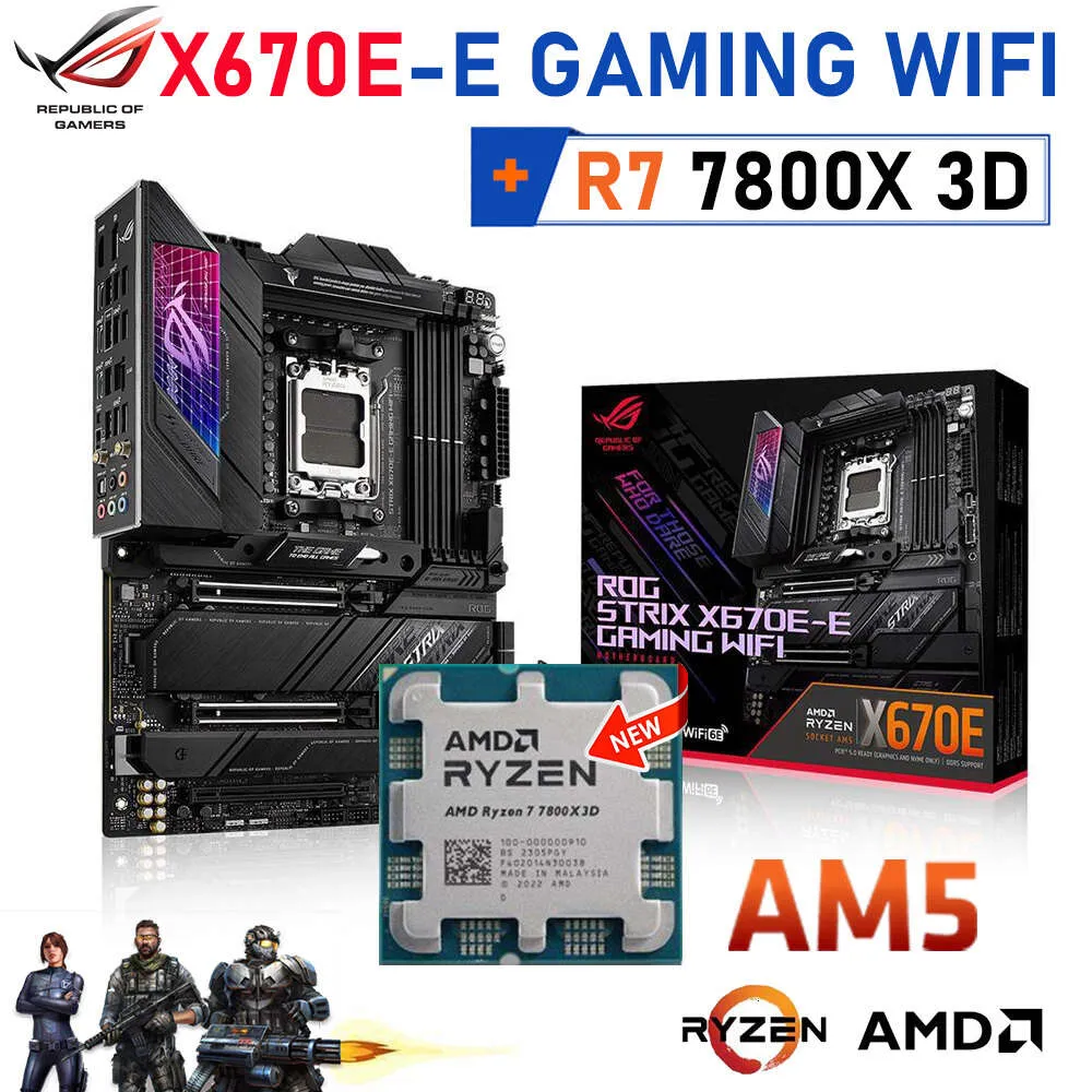 ASUS ROG STRIX X670E-A +Ryzen7 7800X 3D