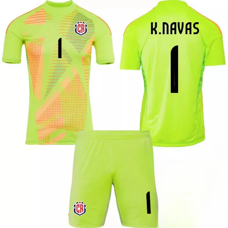 Maillot Gardien Navas Ensemble De Maillot De Football De Gardien