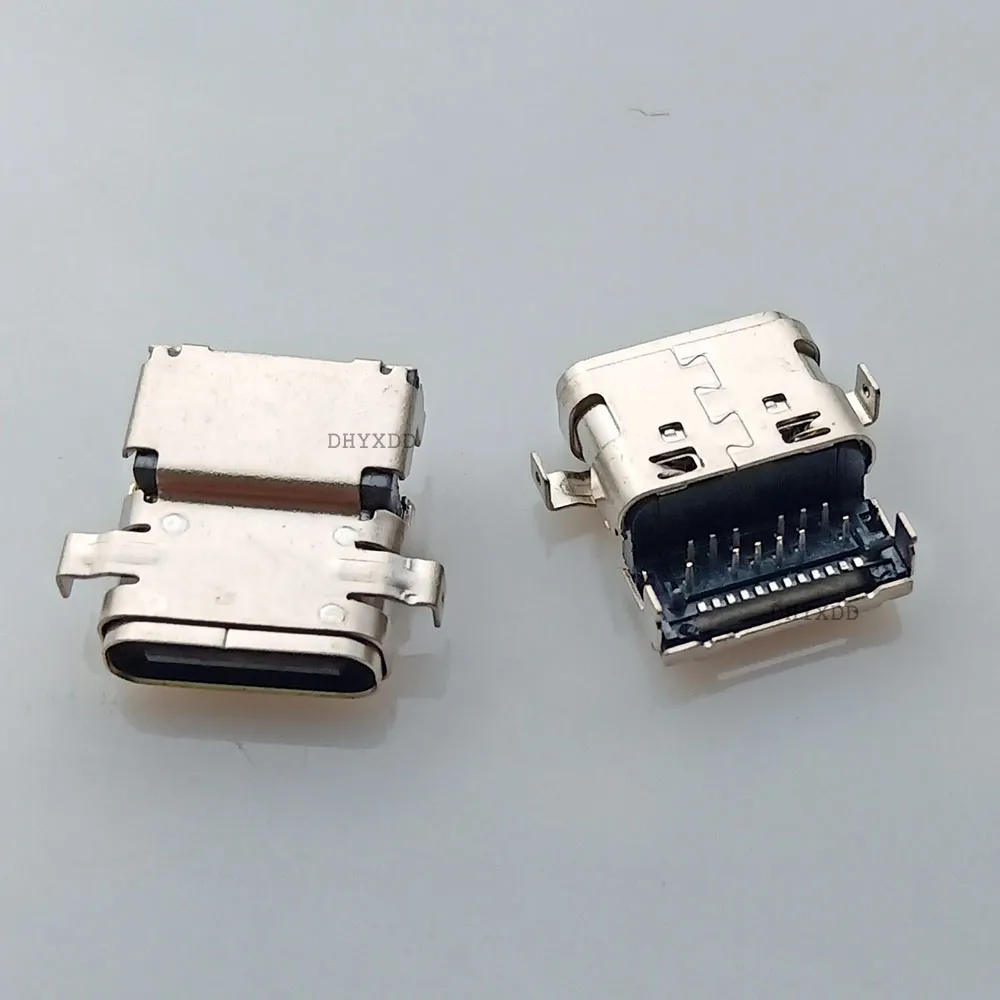 Qty: 1-10 ASUS C423N C423NA USB Type-C Port Socket w/ DC Power Jack ...