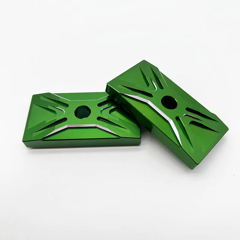 Rear Flat Fork Cover Swingarm Caps Chain Adjuster End Cap for