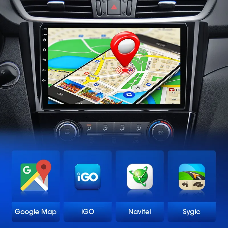 Autoradio Android 13 1 Din 7 [2 64G] -Écran tactile,Bluetooth,WiFi,GPS