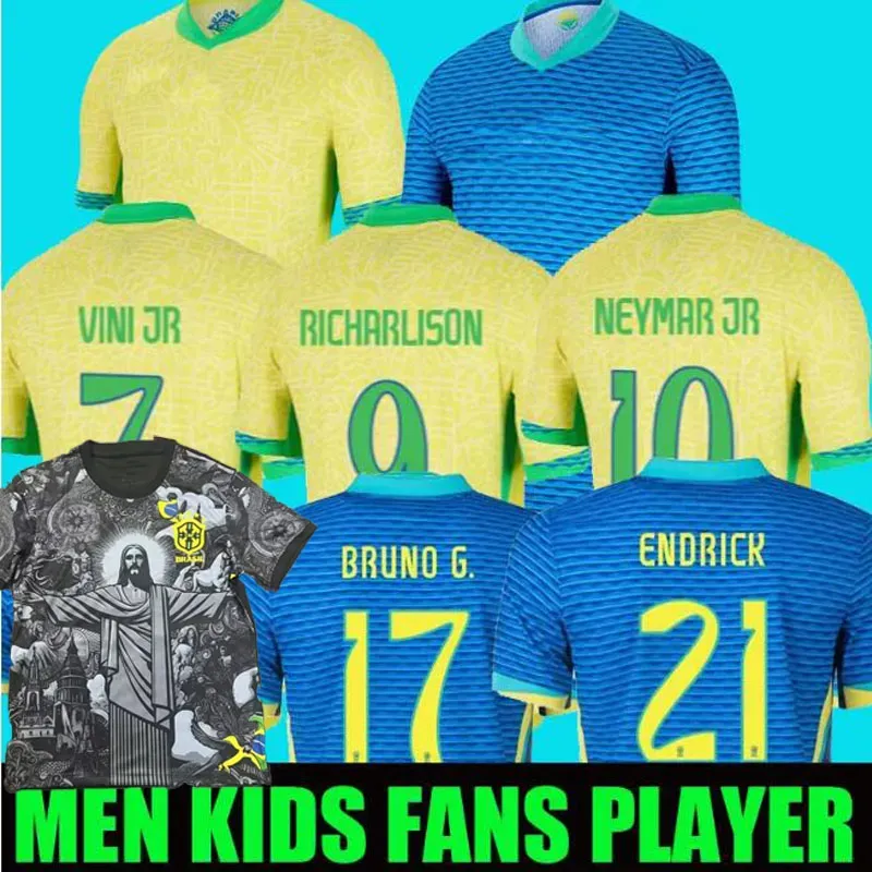 DHgate.com:Brazil 2024 2025 Soccer Jersey, Endrick Camiseta
