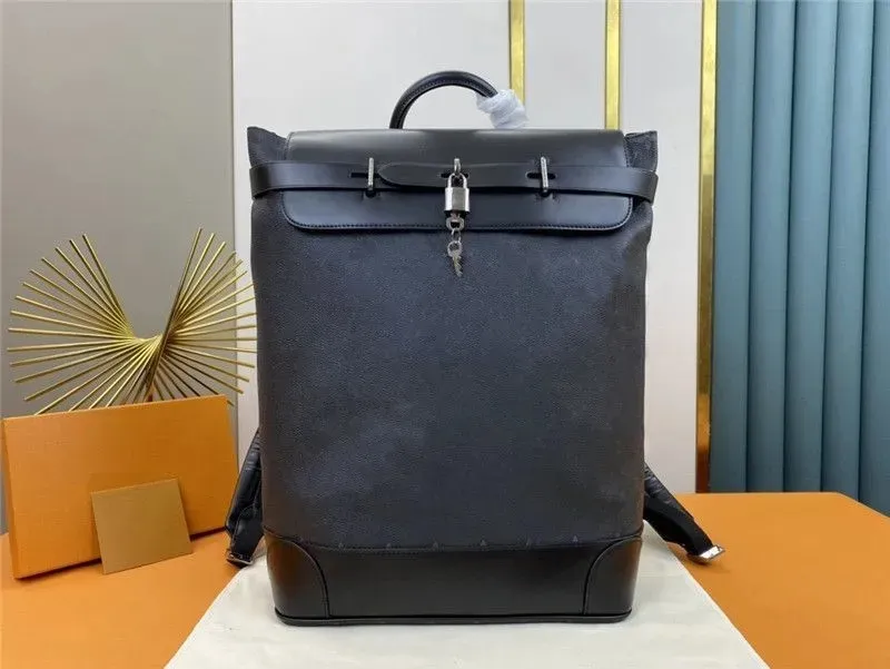 Designer Luxury Steamer Backpack M440 Black 52 Bag 7A Best Quality