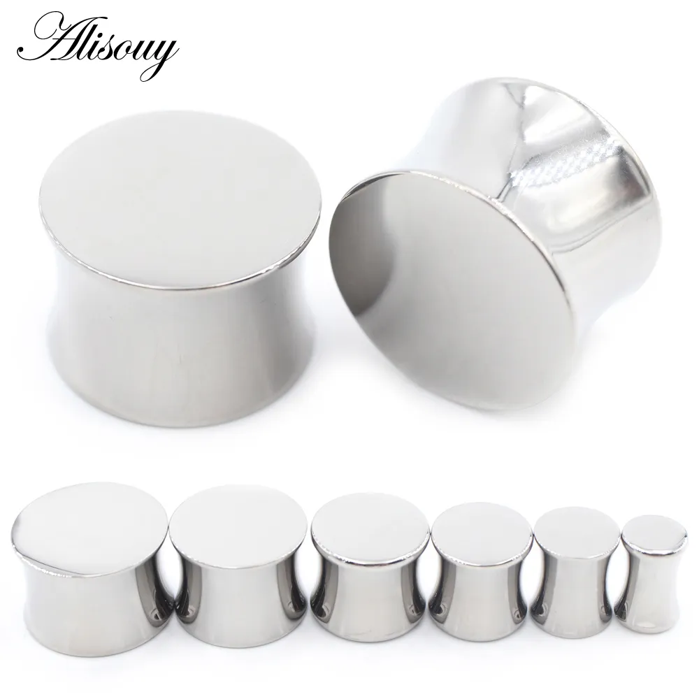 Par Fake Ear Stretchers of Areng Wood Sprals Sterlng Slver Tp