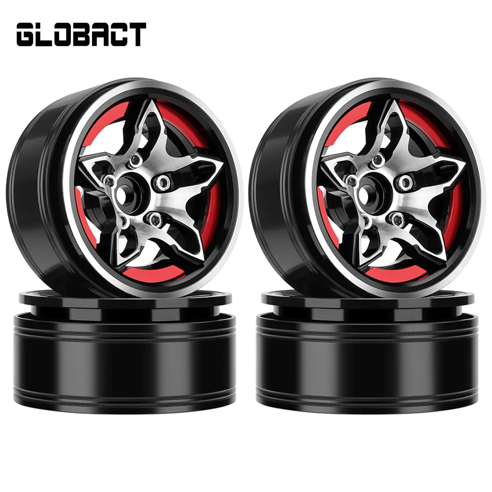 DHgate.com:5-Spoke 1.9inch Aluminum Beadlock Wheel Rims for 1/10 RC ...