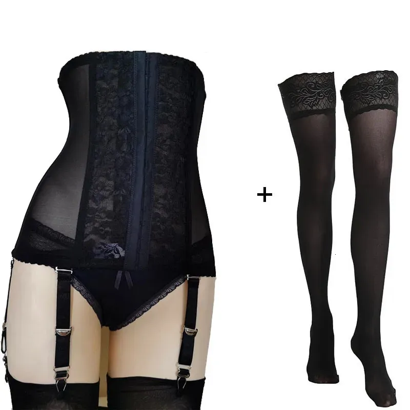 high waisted garter belts See Thru U Garter Belt