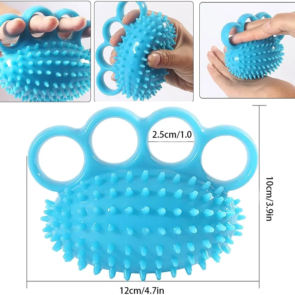 thumbnail image 2 of Curaball Hand Exerciser With Counter - 5 Light Modes, Self-Generating LCD, Strengthens Wrist & Forearm 2 of 14