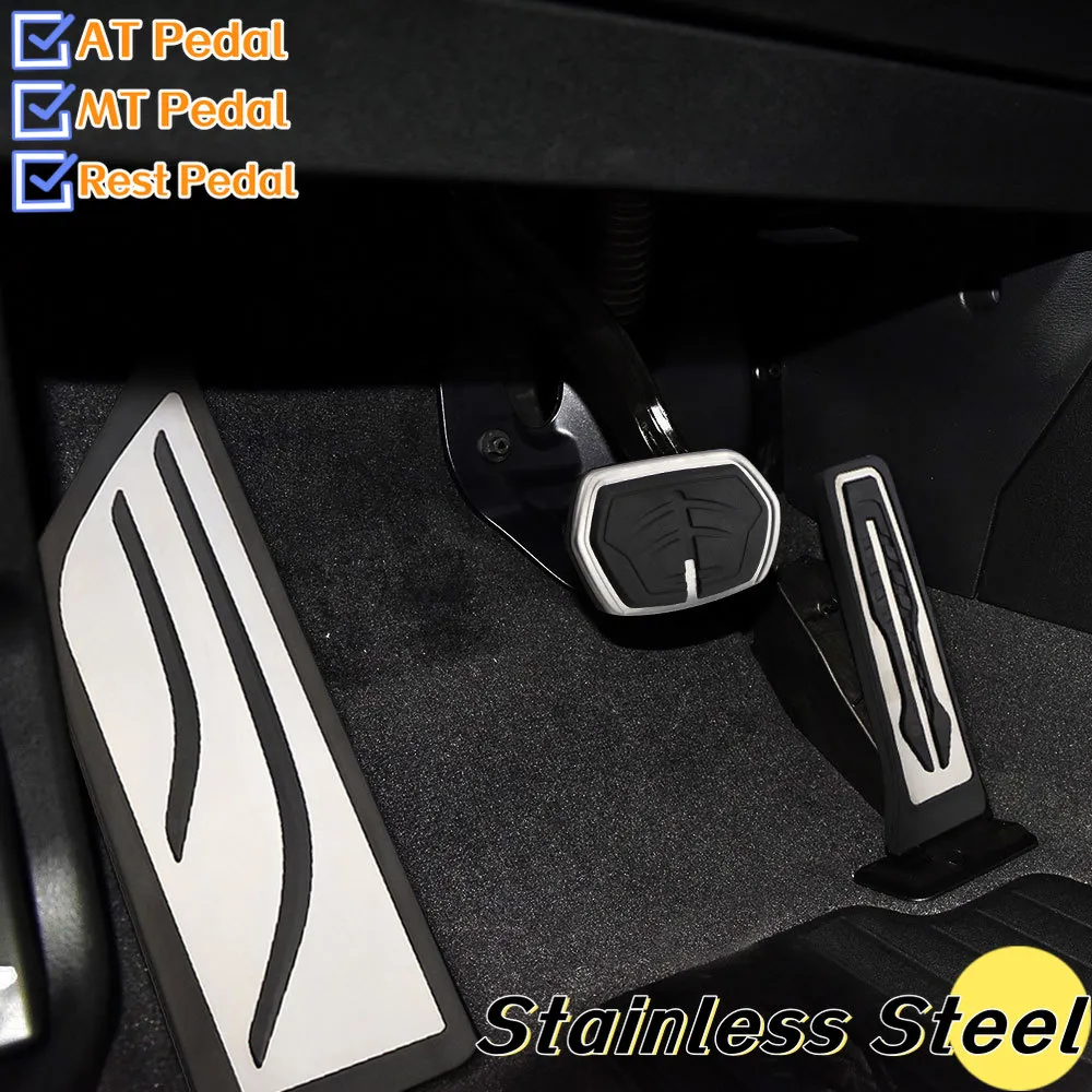 Repose-pieds Pédale Pour BMW X1 X2 1 2 Series - Acier Inox Et Caoutchouc Antidérapant - Design Ergonomique