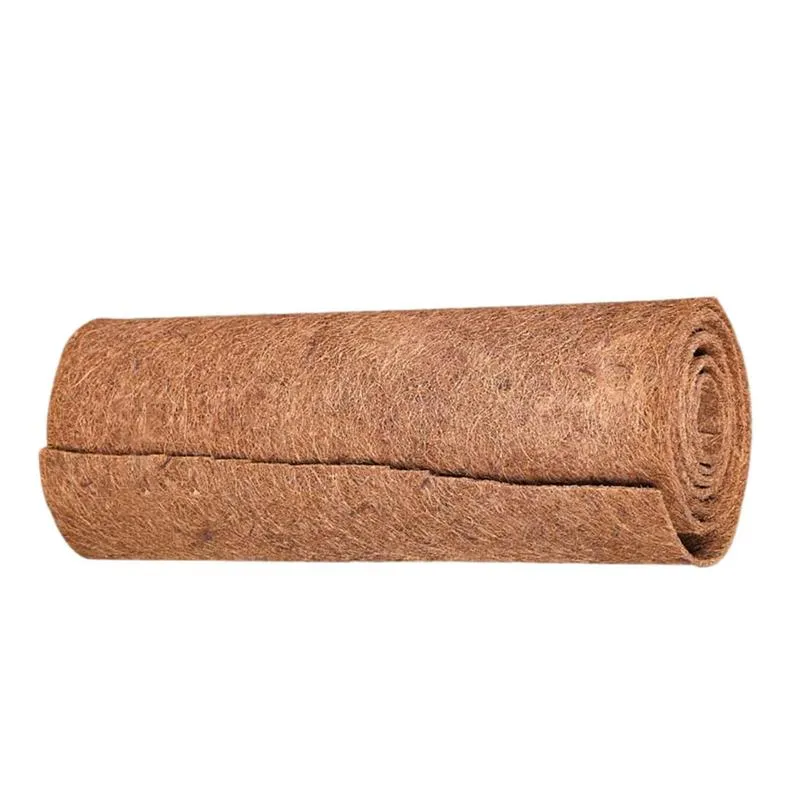 Garden Coconut Coir Fiber Mat Planter Liner Roll Sheet Natural Coconut ...