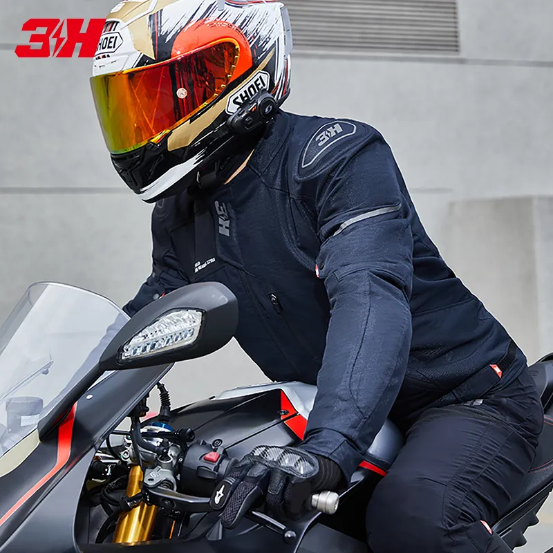 Lightweight Summer Motorcycle Jacket For Men's 600d Codura Waterproof