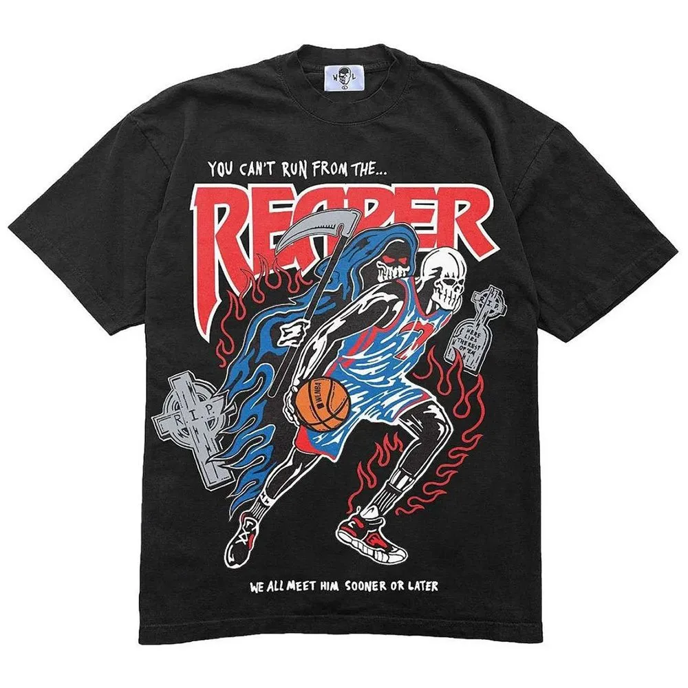 国内で当店のみ DETW - Swallowtail Hem Graphic Tee 08407a2c-3312-45cc-9f47-