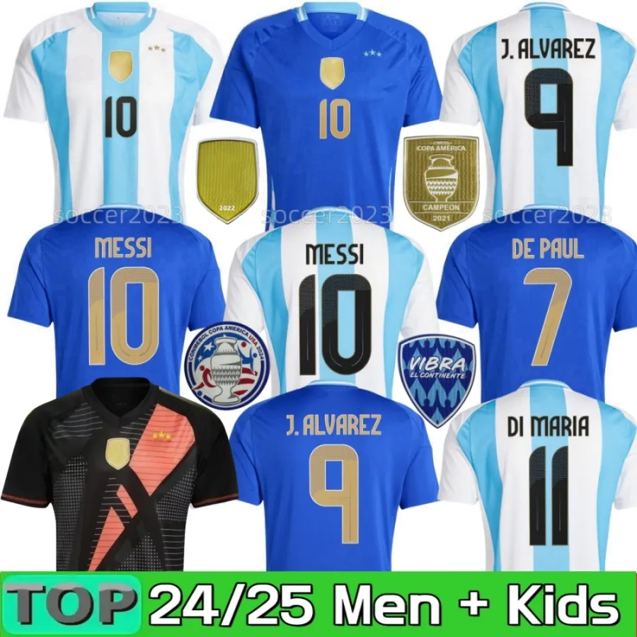 2024年アルゼンチンサッカージャージメシスオタメンディポール2025アルゼンチン国民チームを￥1,086 | DHgate