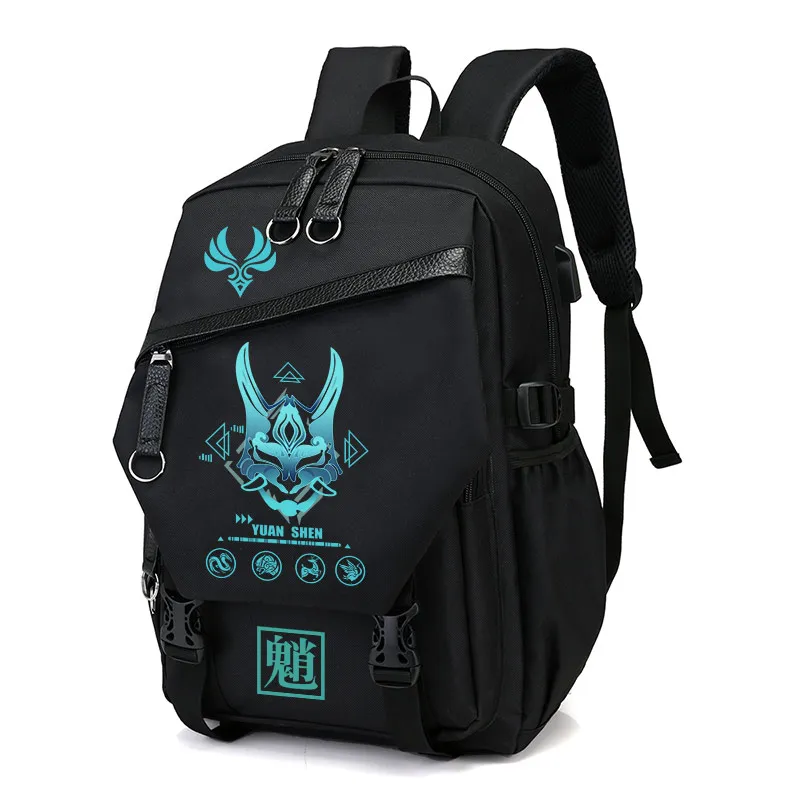 genshin mini backpack Official Linnea Carry your essentials in style with the Genshin Impact Klee Impression Backpack Gorou Card - Genshin Impact