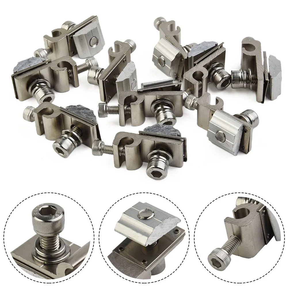 Amazon.com: 10Pcs Solar Mounting System Grounding Clip Lug