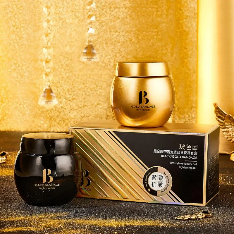 Pro-Xylane Black Gold Bandage Day Night Face Cream Set