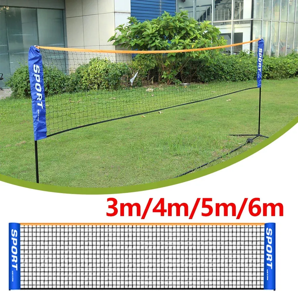 Portable Net Portable Adjustable Badminton Net Tennis Net Volleyball Training Net Volleyball Net For Kids