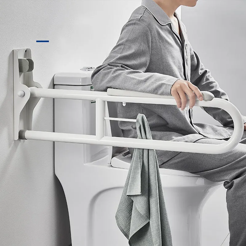2024 Folding Toilet Safety Grab Bars - Sturdy Stainless Steel Wall-Mounted  Handrails for Elderly, Disabled, and Bathroom Accessibility, Set of 2 from  Dhgate Switches & Accessories - price 875.35
