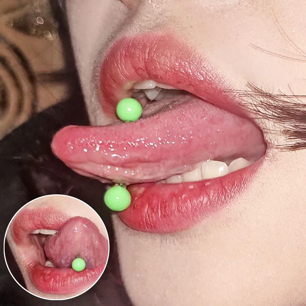 Flexible tongue rings discount