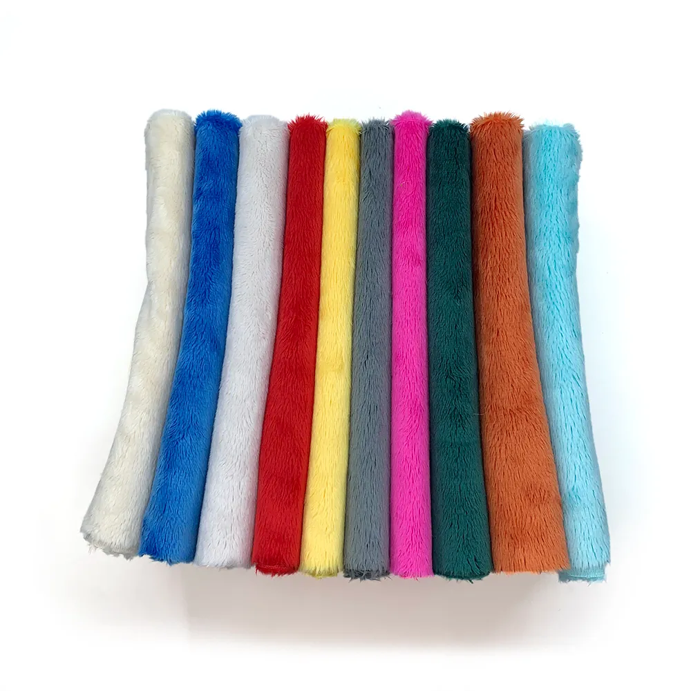 High Density 5mm Pile Minky Cuddle Velboa Fabric For DIY High Density 5mm Pile Minky Cuddle Velboa Fabric For DIY