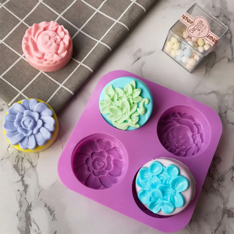 LC Two bird-stampo N342 Craft Art silicone Soap Mold Craft Molds DIY Handmade candela stampi