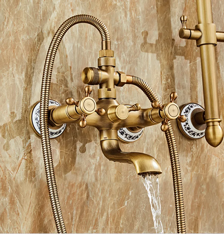 Sink Faucets, Faucets Tub Spout Faucet, Faucet Spout Bibcocks Replacement Filler Chrome Brass Bathtub Shower Mixer Bath Faucet Filler Spout Outlet