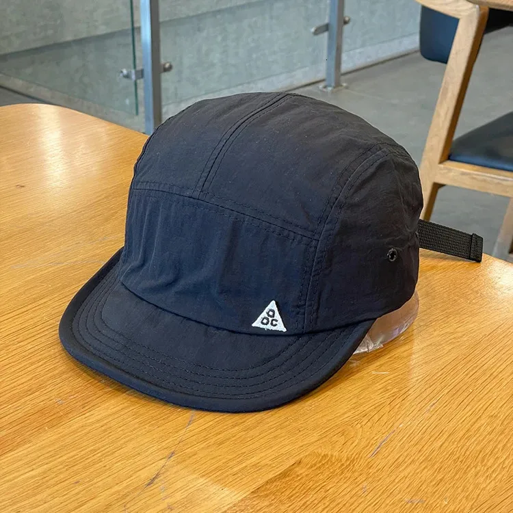 Cappello da baseball corto giapponese da uomo e da donna, a visiera morbida, a cinque pezzi, per esterni, ad asciugatura rapida, da strada, 240621_voghion.com