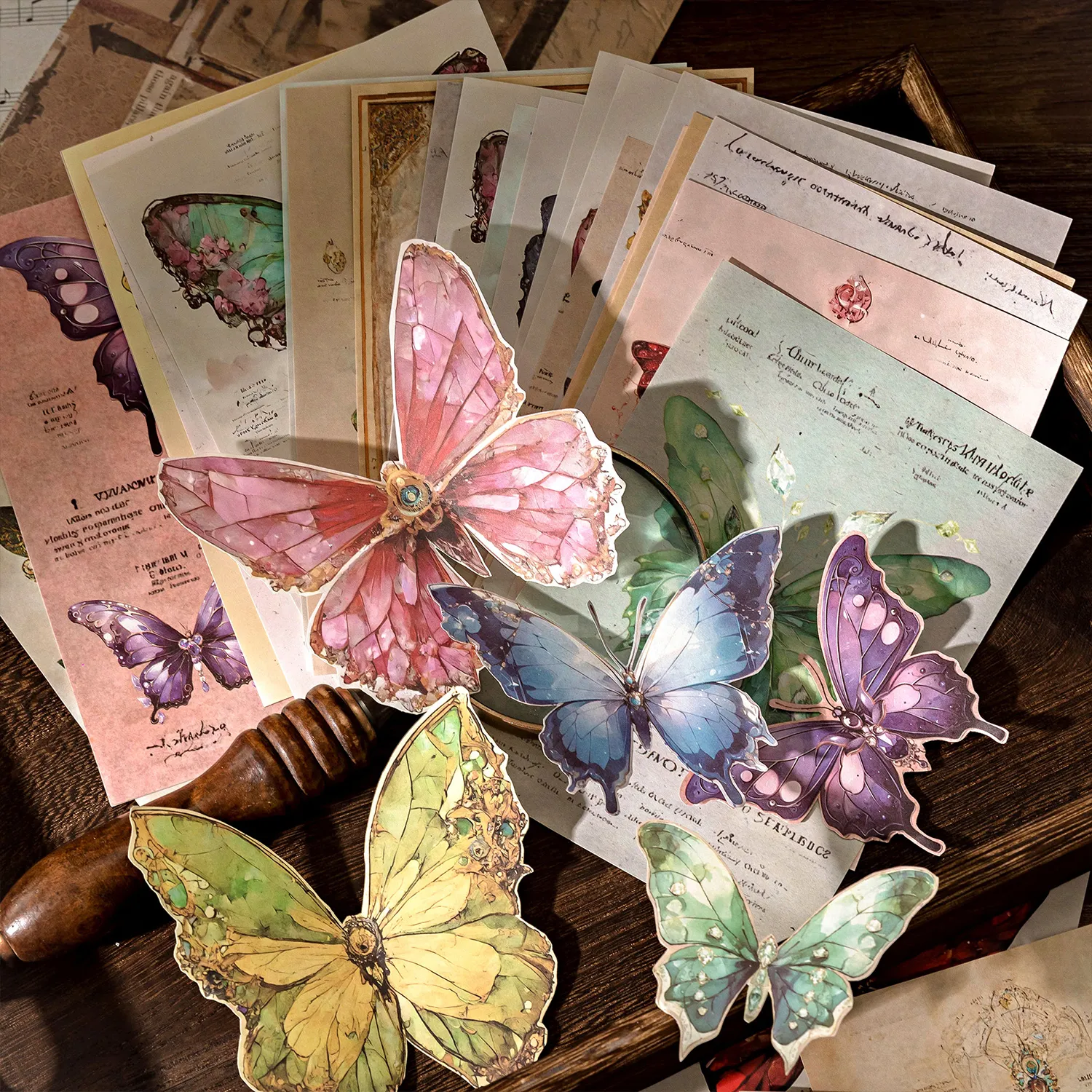 Free & Easy 廃盤　2010年12冊セット　美品 DHgate.com:50-Piece Vintage Decorative Paper Set for DIY