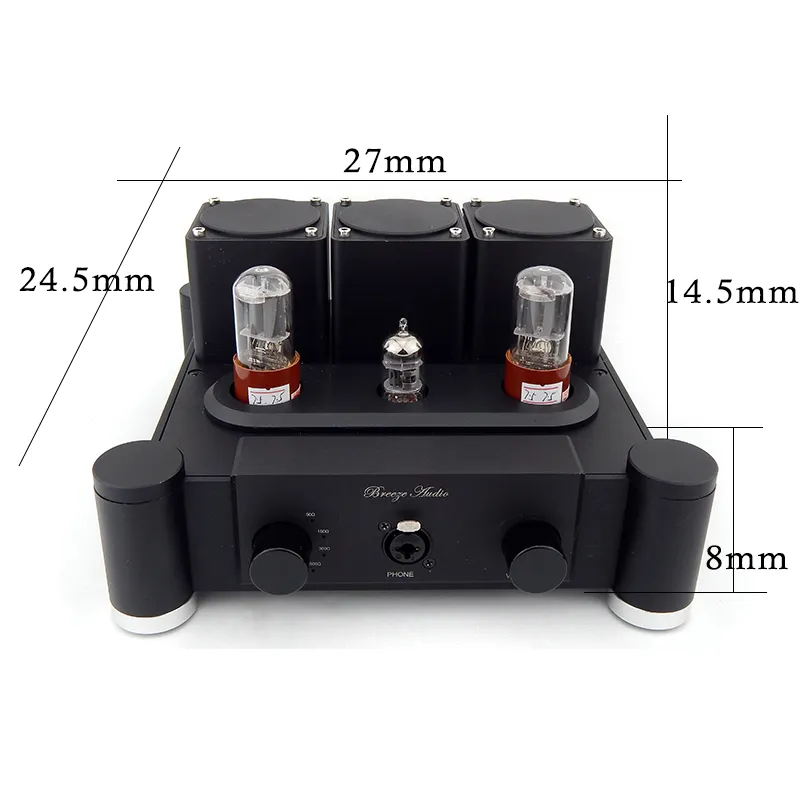 Vacuum Tube Headphone Amplifier 6SN7 12AX7 ECC83 Stereo HiFi Preamp For HD600 HD650 Headphones Audio Interface Mic Amp From Ddmyjul 607.53 DHgate.Com