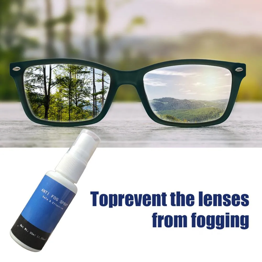 Anti Fog Spray Eyeglass Cleaner Spray 30ML for Glasses Sunglasses ...