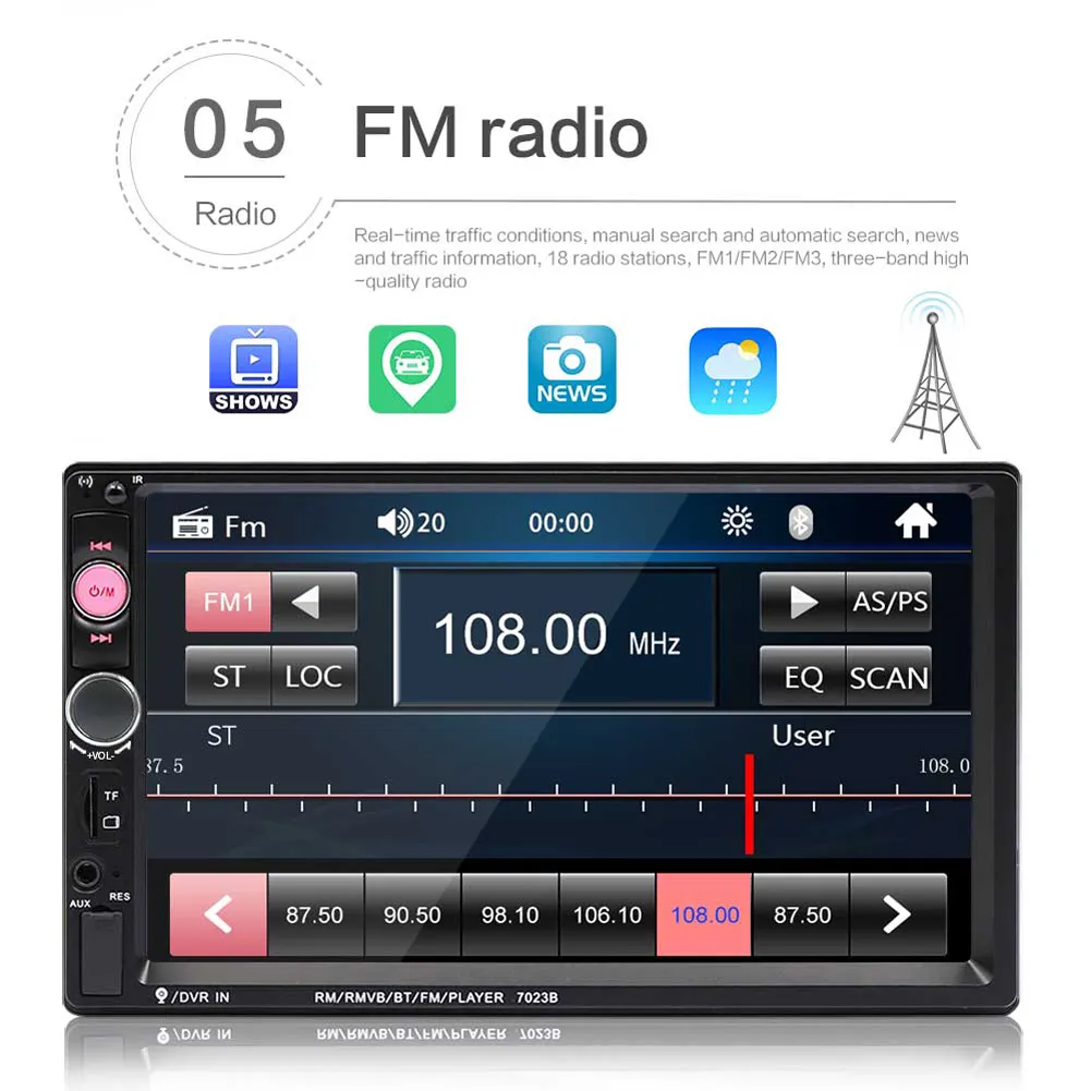 Touch Screen Car Audio 7 Inch Multimedia Player With... From Ddmyjan ...