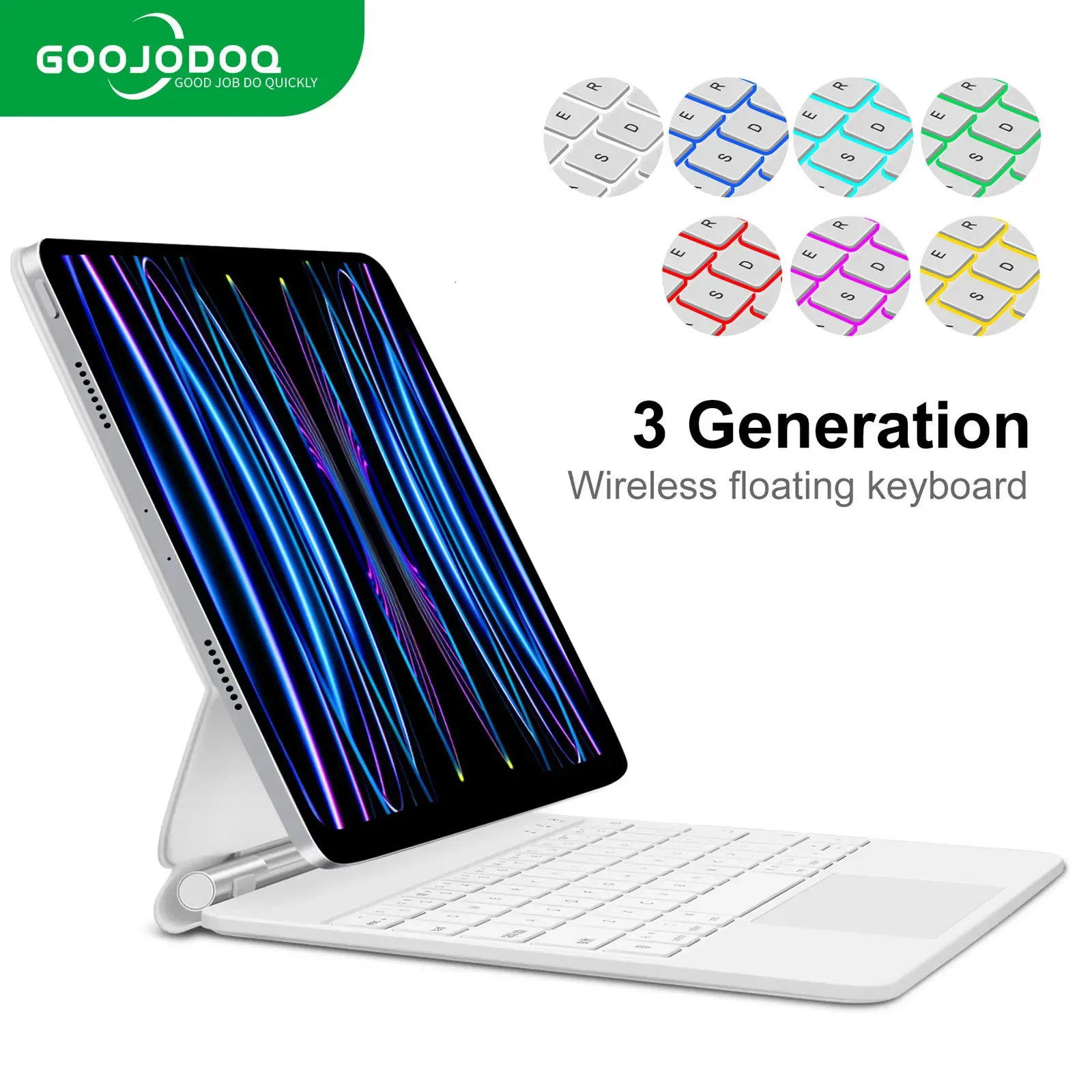 GOOJODOQ Magic cover laptop keyboard for iPad Pro 11/11/4/5 GOOJODOQ Magic cover laptop keyboard for iPad Pro 11/11/4/5