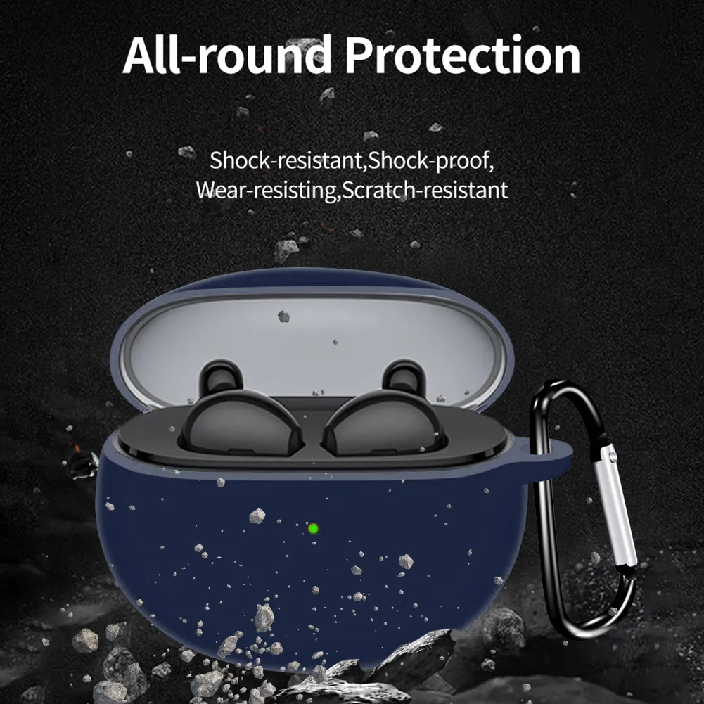 OPPO Enco Air Silicone Protective Case with Anti-lost Hook