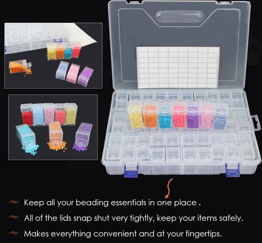 Eiito Diamond Painting Storage Containers, 2pcs 28 Barbados | Ubuy