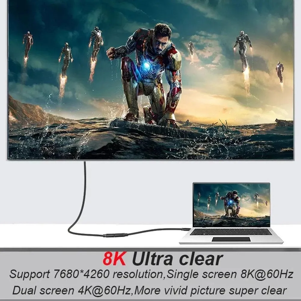 USB4 240W Cable Compatible Thunderbolt 4/3 40Gbps USB C 8K Video Full Feature Type C Cable for M1 Macbook Pro Hard Disk USB 4.0