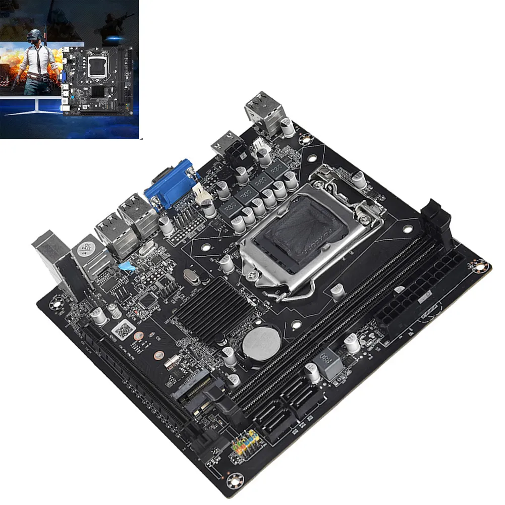 Motherboard Venomrx Intel H61 Ddr3 Venom H61 Computer Motherboard