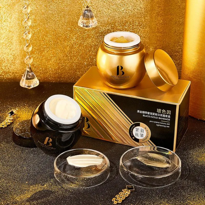 Pro-Xylane Black Gold Bandage Day Night Face Cream Set
