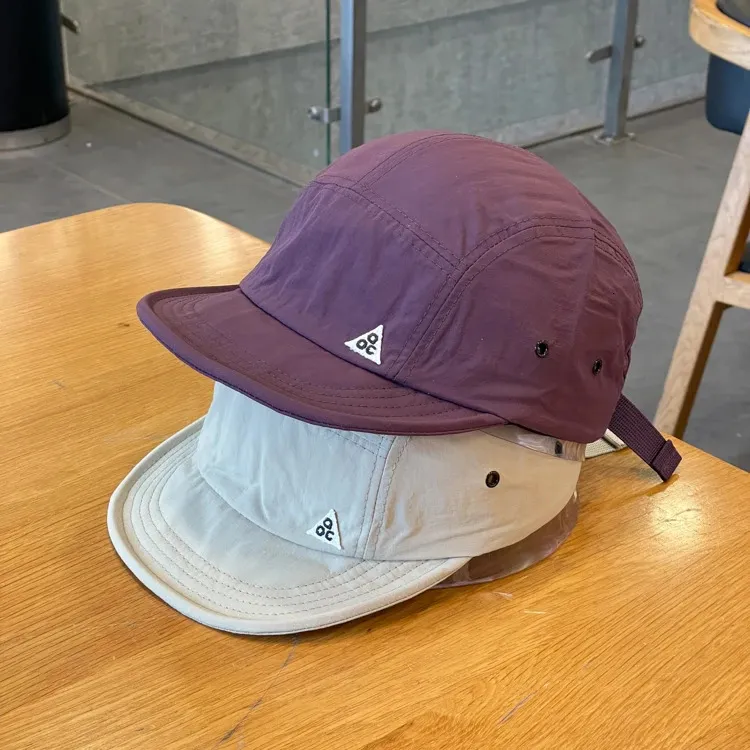 Cappello da baseball corto giapponese da uomo e da donna, a visiera morbida, a cinque pezzi, per esterni, ad asciugatura rapida, da strada, 240621_voghion.com