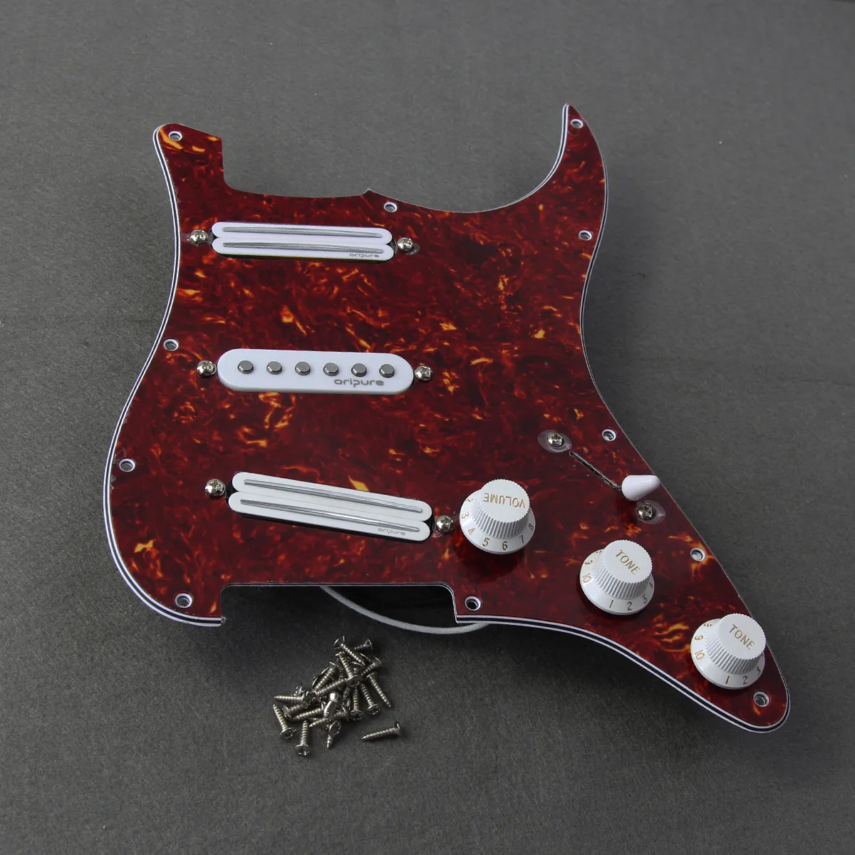 For Strat Guitar Prewired Loaded Pickguard SSH Coil Splittin Alnico 5 For Strat Guitar Prewired Loaded Pickguard SSH Coil Splittin Alnico 5