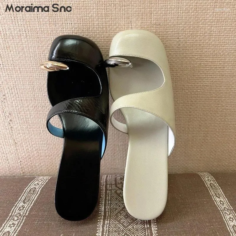 Mule slippers with wedge heel 2025