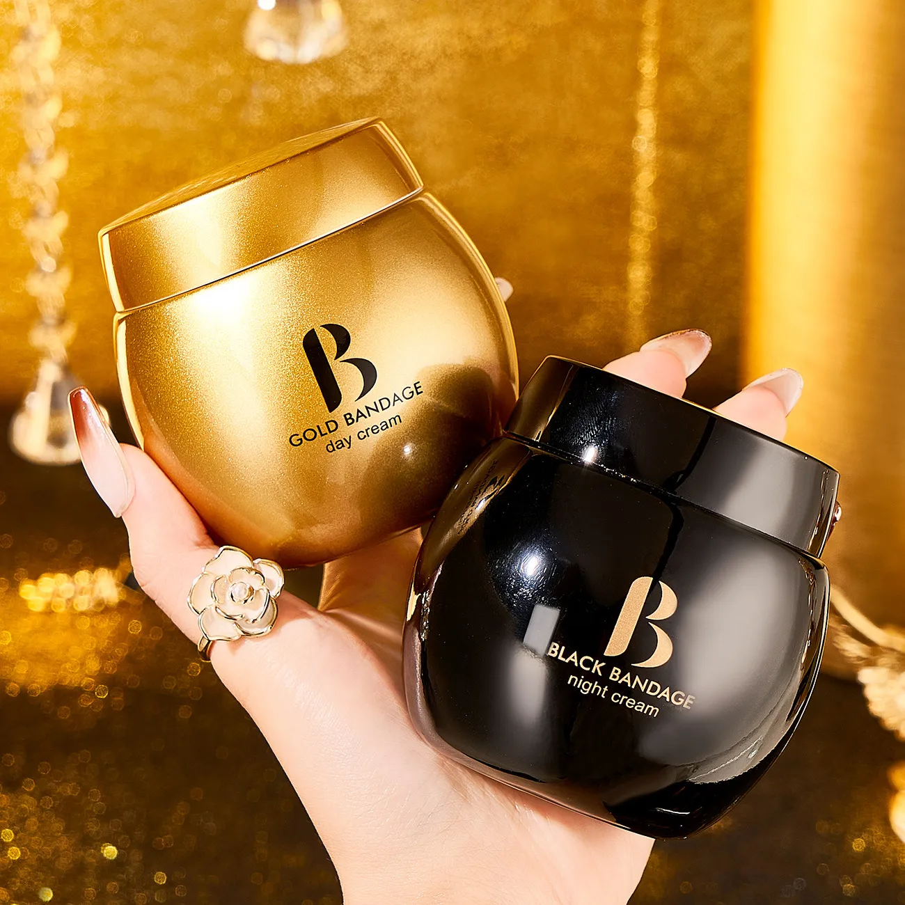 Pro-Xylane Black Gold Bandage Day Night Face Cream Set