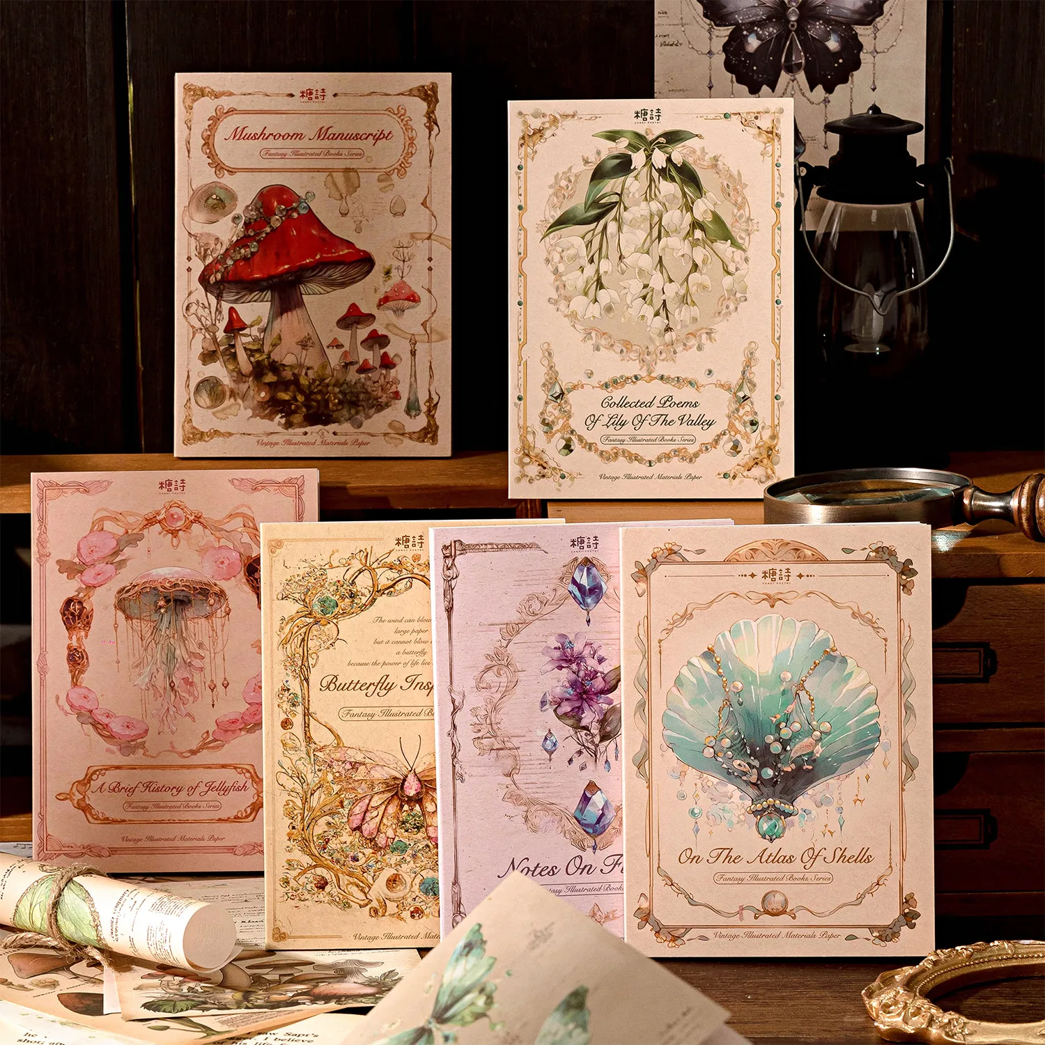 Free & Easy 廃盤　2010年12冊セット　美品 DHgate.com:50-Piece Vintage Decorative Paper Set for DIY