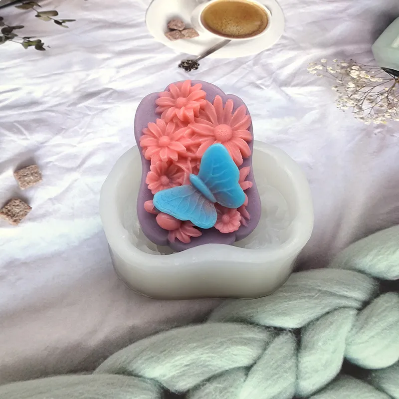 Shop  Longzang Rose Mould S374 Craft Art Slcone Soap Mold Craft Molds DY...