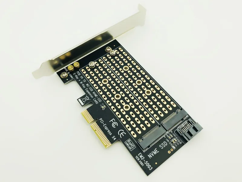 PCIE m2 sata adapter for M2/M.2 SSD - H1111Z Add-On...