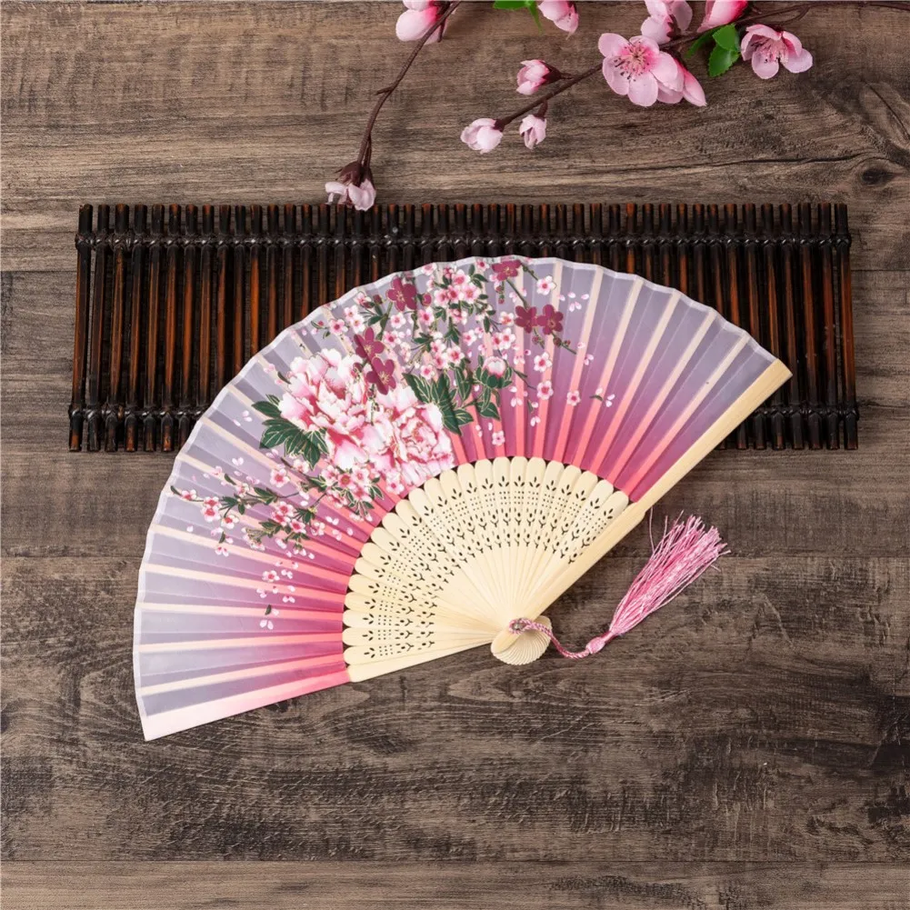 Cherry Blossom Folding Hand Fan Bamboo Silk Plum Blossom Chinese Decorative  Wall Fan from Dhgate Other Home \u0026 Garden - price 114.21, image size:1001x1001