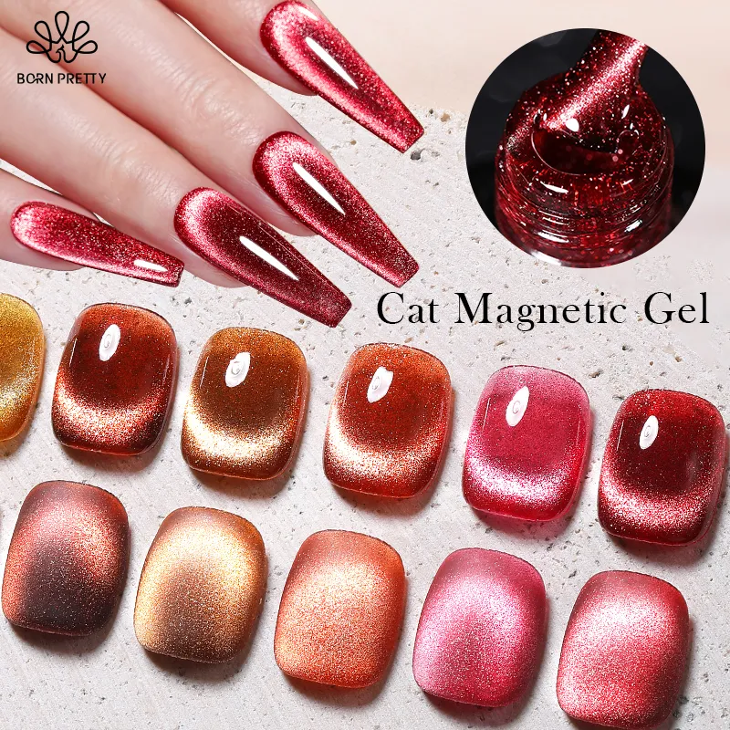 Amazon.com : LYXSYXL 7ml Crystal Cat Eye Gel Nail Polish