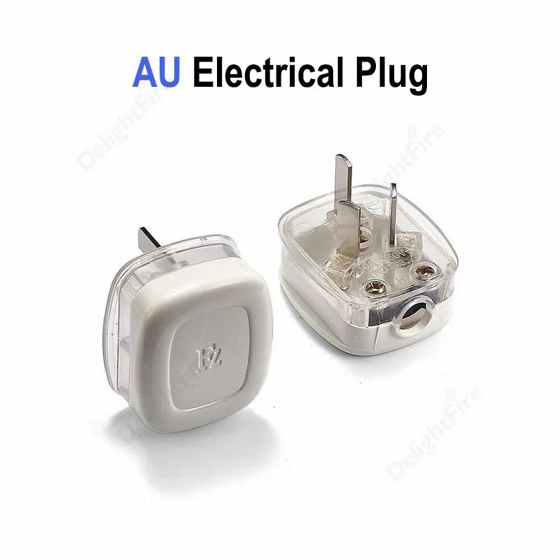 3-Pin Type I Rewireable Converter plug power for...